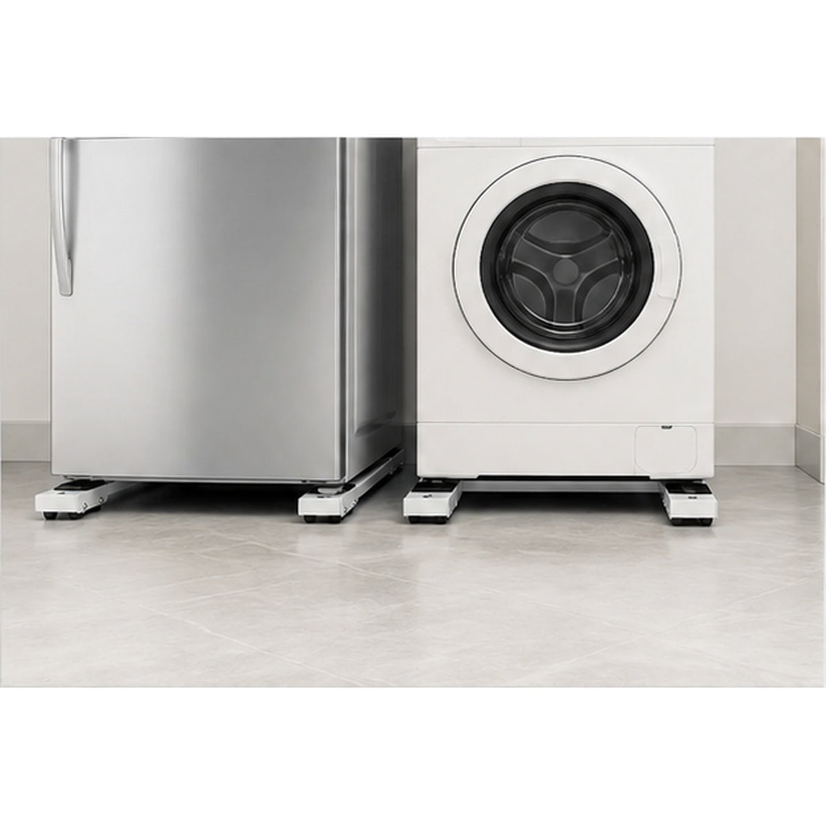 Base Ajustable con Ruedas para Electrodomésticos – Soporte Móvil Universal