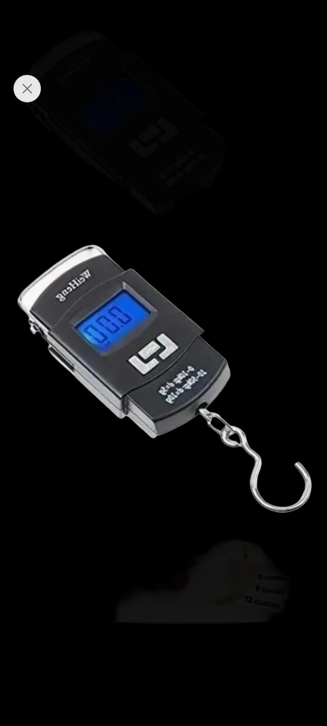 Báscula Electrónica Digital De Bolsillo De 50 Kg X 0,01 Kg 1