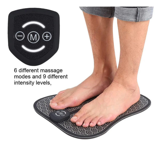 Almohadilla Masajeadora De Pies Pulse Ems: 6 Modos,