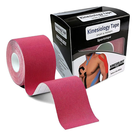 Cinta Kinesiológica Neuromuscular Para Deporte Y Rodillera 5CM*5M