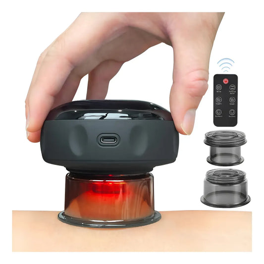Ventosa Masajeador Eléctrica Con Control