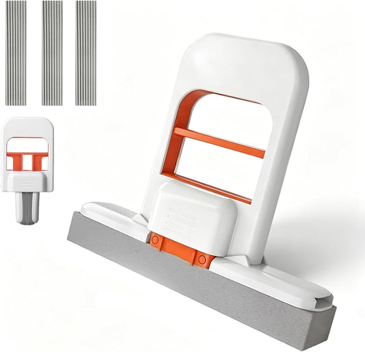 Mini Trapeador Plegable, Para Espacios Pequeños, Esponja De Limpieza Portátil Para Baño, Cocina, Encimeras, Vidrio, Azulejos - Uso Húmedo/Seco