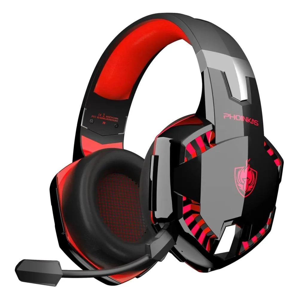 Auriculares Gamer Kotion G2000 Over-Ear Negro/Rojo PS4 Xbox One Jack 3.5mm