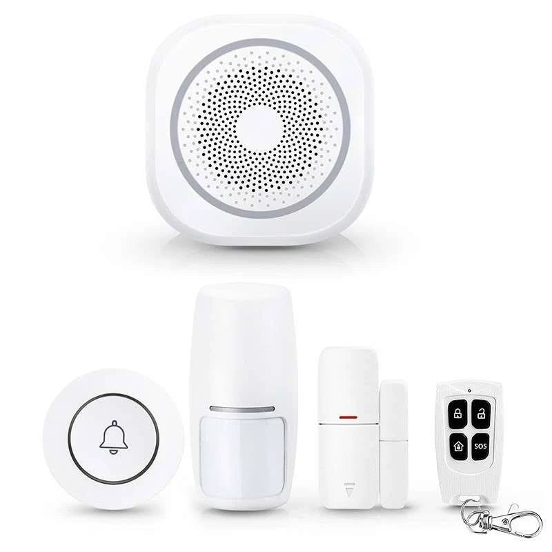 Alarma WiFi Sensor Movimiento Casa Smart Security Compatible Alexa Tuya