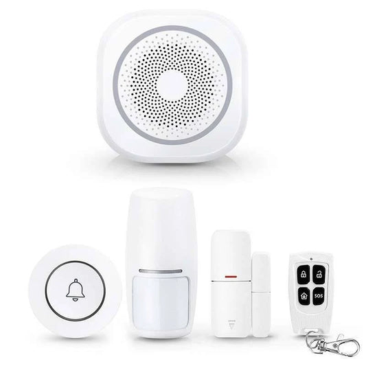 Alarma WiFi Sensor Movimiento Casa Smart Security Compatible Alexa Tuya