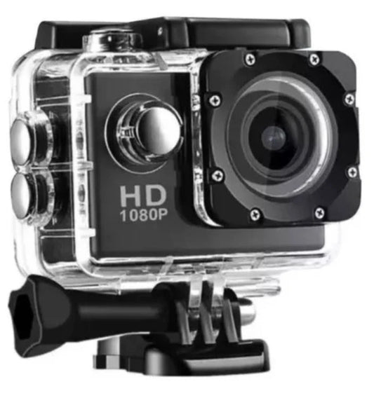 Cámara Moto Hd Wifi Bicicleta Deportiva 1080p Aprueba De Agua 30 Mts