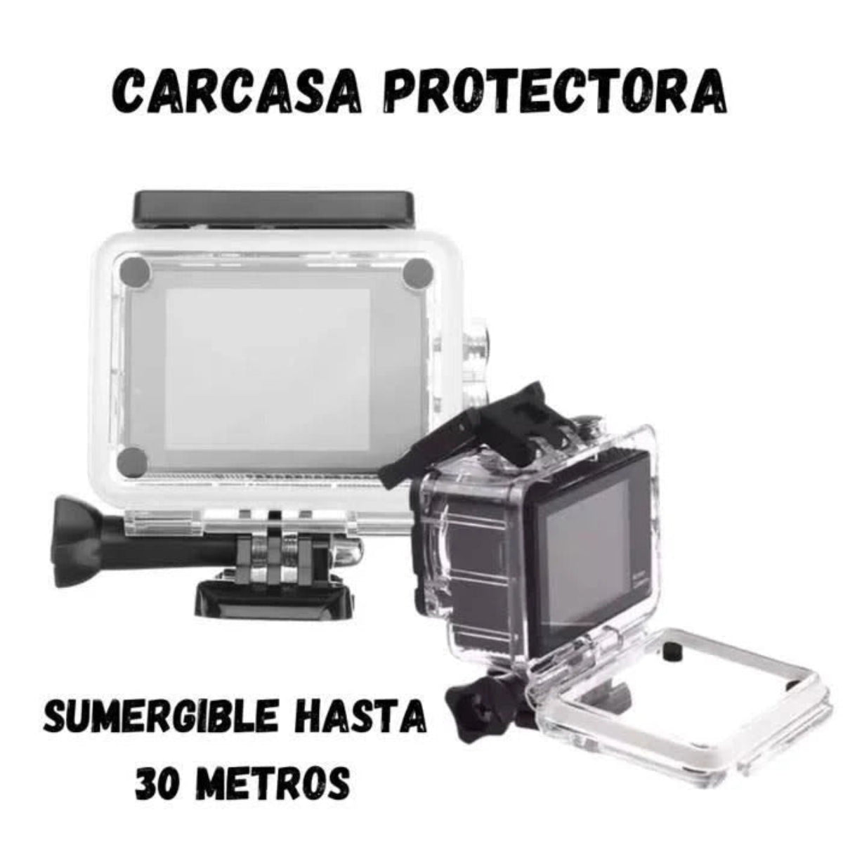 Cámara Moto Hd Wifi Bicicleta Deportiva 1080p Aprueba De Agua 30 Mts