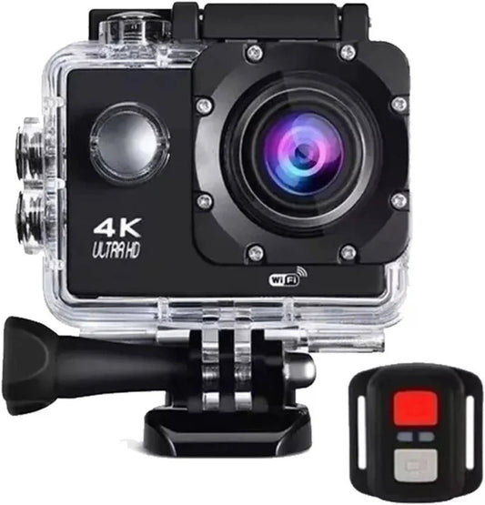 Camara Motos Wifi 4K + Control