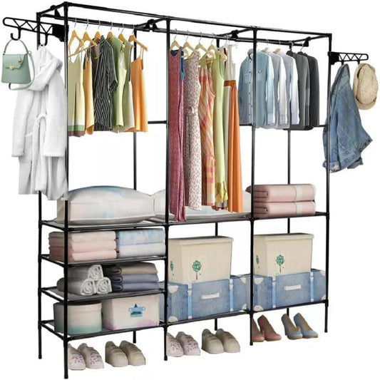 Armario O Closet Esqueleto Con 4 Secciones