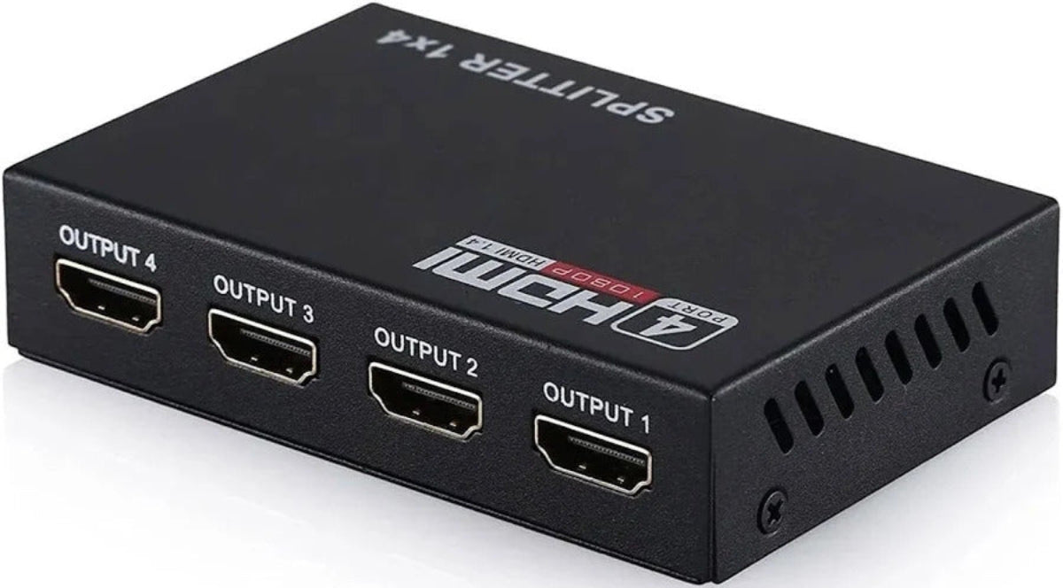 Splitter Hdmi 1x4 Divisor 4k Full Hd Input A Cuatro Output