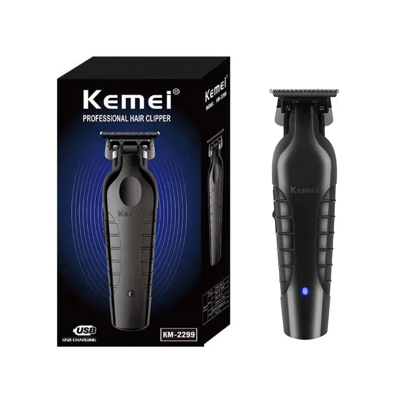 Cortadora de Cabello Kemei Profesional Recargable Km2299 Negra