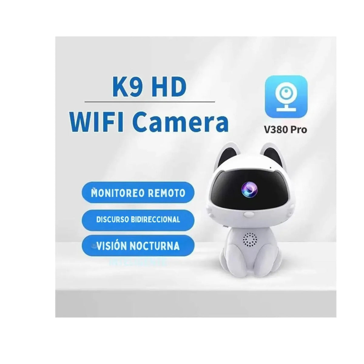 Cámara De Vigilancia IP Gato V380